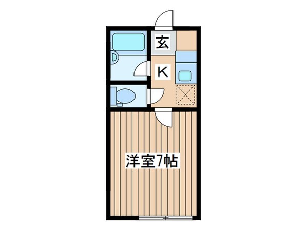 アメニティ国見の物件間取画像